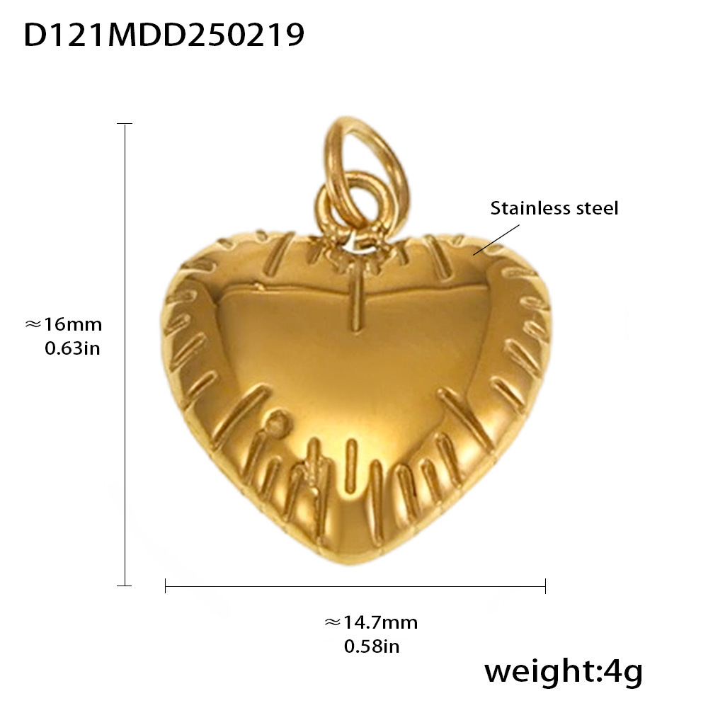 Moda misteriosa OL estilo personalidad colgante de acero inoxidable 18k oro real transfronterizo solo para los fabricantes de bombas europeas y americanas al por mayor