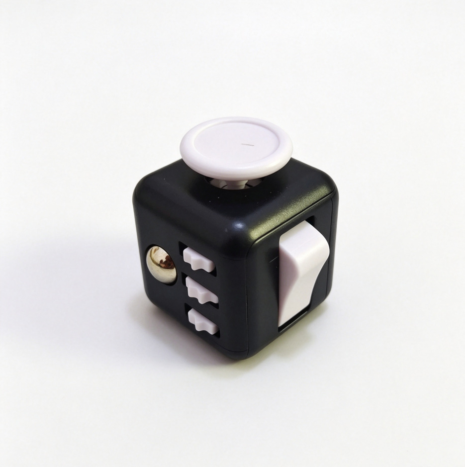 Cubo de Rubik de descompresión, cubo de dados, cubo del espacio, cubo infinito, para liberar estrés.