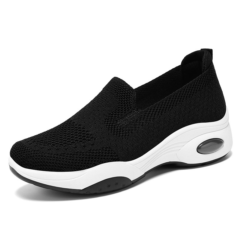 Zapatos de mujer 2026 primavera zapatos de tela transfronterizos zapatos de mujer zapatos casuales tejidos con una sola sola sola sola image 9