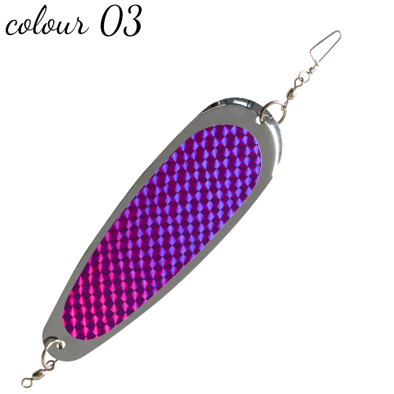 5,5 pulgadas Cuchilla Pesca Flasher cuchara 14cm trolling Flasher cuchara tipo cebo de Pesca