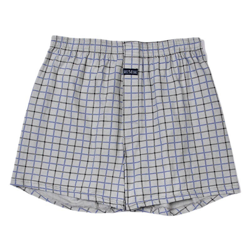 Arlo Брюки Мужское хлопковое нижнее белье Свободные боксеры больших размеров Хлопковые летние толстые шорты с высокой талией Четырехугловые брюки