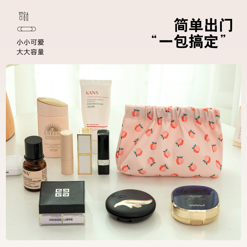 Lápiz labial cosmético bolsa auricular Bluetooth clave metralla almacenamiento lindo portátil monedero mini bolsa de almacenamiento de impresión