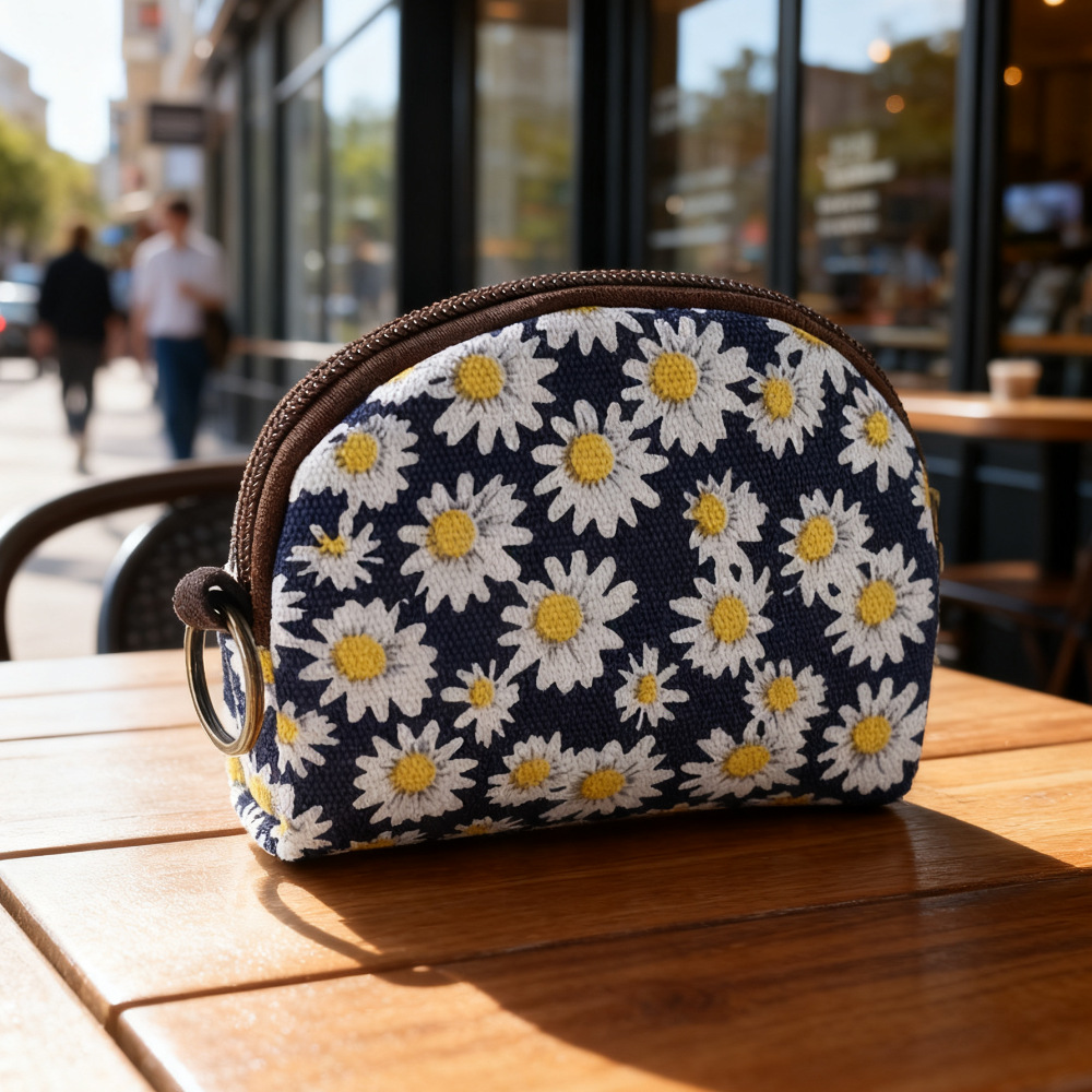 Monedero de Llavero Más Vendido Transfronterizo, Monedero de Lona con Dibujos Animados, Bolsa para Monedas, Tarjetero para Hombre, Bolsas para Monedas