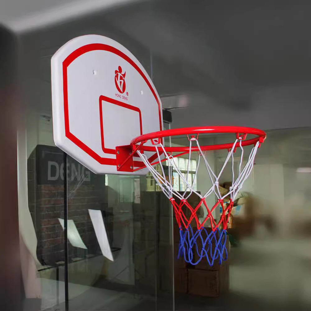 Tablero de baloncesto al aire libre marco de baloncesto juvenil hogar montado en la pared soporte de baloncesto N ° 5 marco de baloncesto adulto
