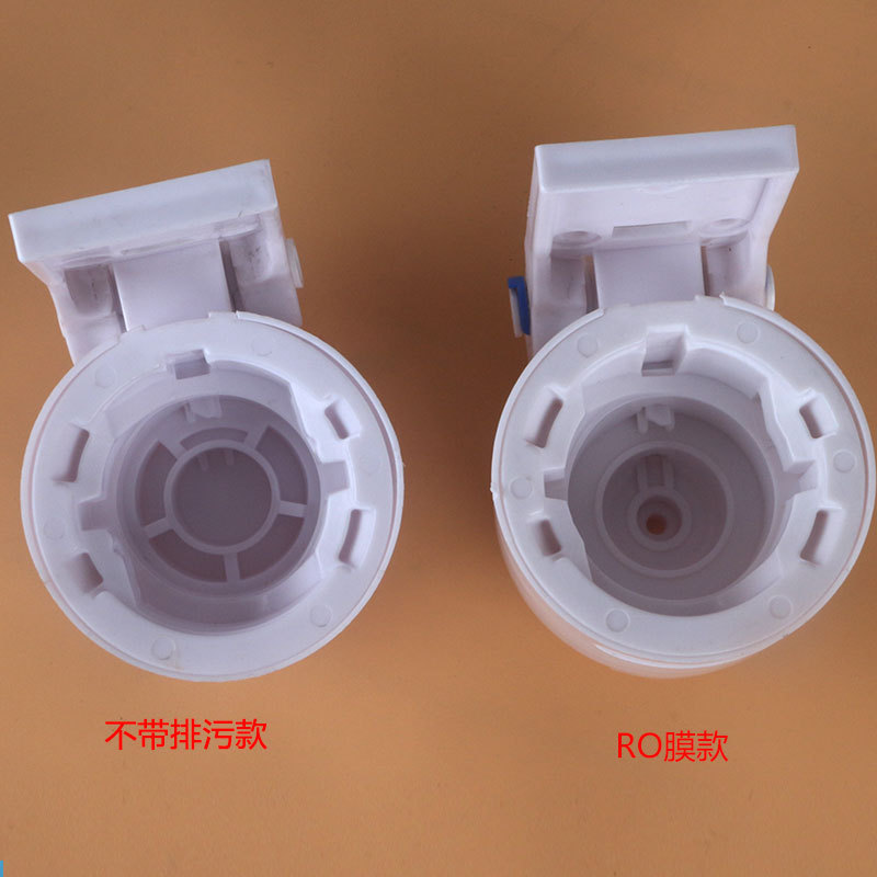 浄水器の交換部品の接続式のバヨネットフィルターはプラスチックのクイックカードの蓋の頭の帽子をねじって支えがあります。|undefined