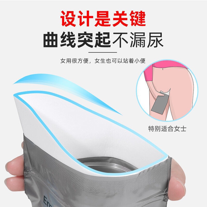 Wholesale Emergency Portable Car Urine Bags for Traffic Jams, Unisex Disposable Urination Device for Adults, Paper for Highway Traffic Jams