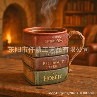 �羳��ƷBook Series Coffee Mugs �D��ϵ�п��ȱ�ˮ���R�˱��[��