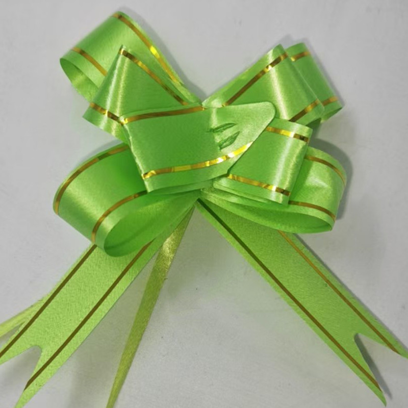 N ° 18 flor tirada a mano regalo de Navidad embalaje corbata flor decoración de la boda vacaciones cinta tirar flor fábrica al por mayor