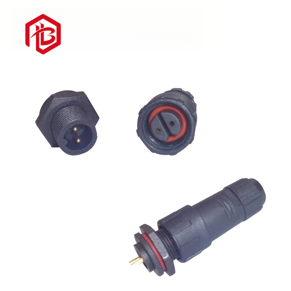 供应IP68防水接头LED防水接线柱连接器前装面板式航空插头