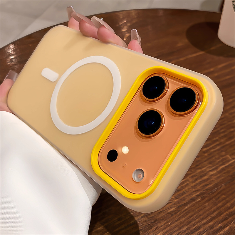 适用iPhone17PROMAX手机壳果冻磁吸二合一苹果16/15磨砂简约防摔|undefined