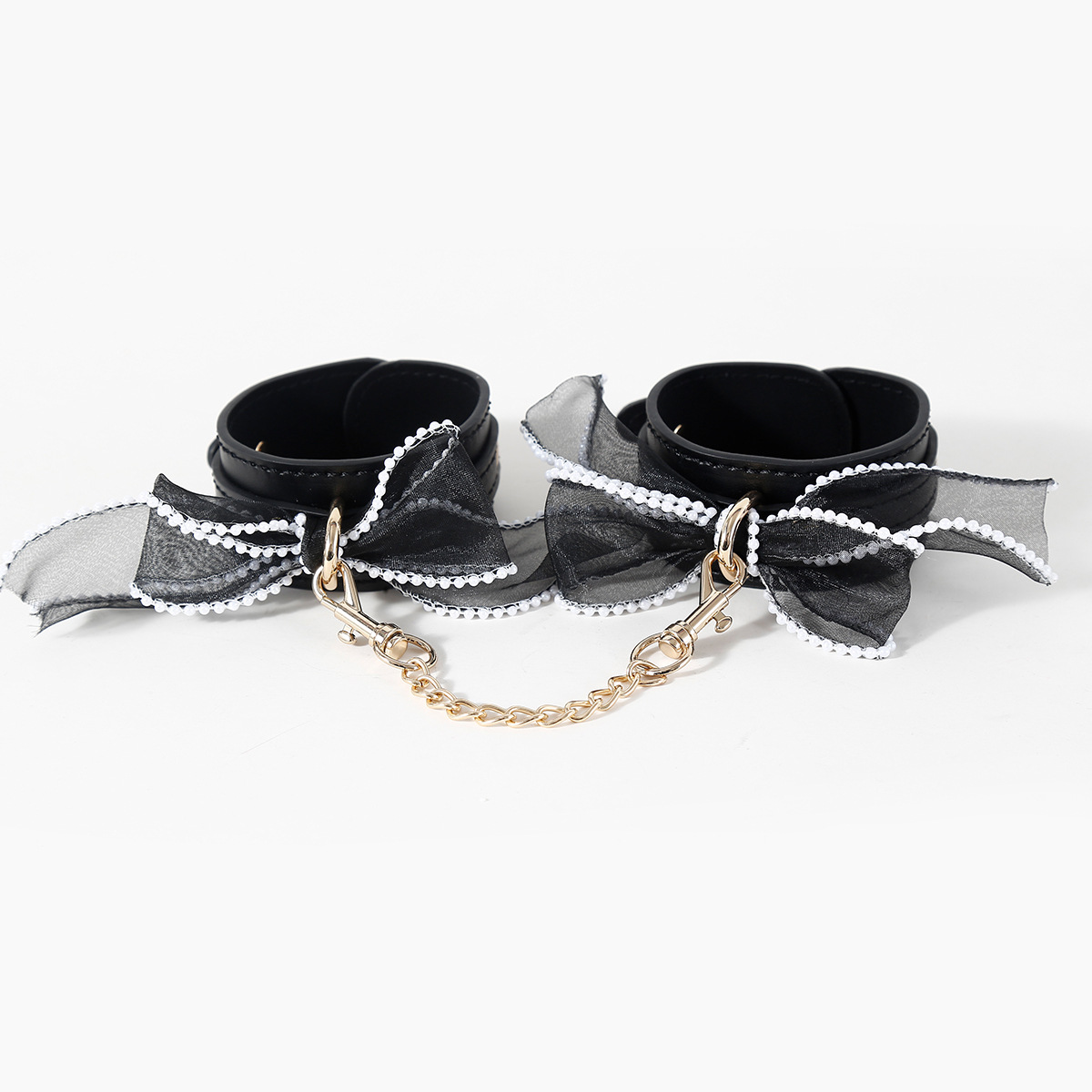 Cuero atractivos bondage ropa accesorios sexuales para mujeres SM artículos para adultos máscaras para los ojos clipes de la boca ropa de rendimiento