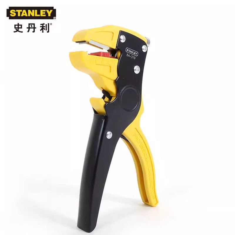 史丹利鸭嘴钳自动剥线钳多功能鹰嘴钳6.5寸电工用拔线Y钳84-319