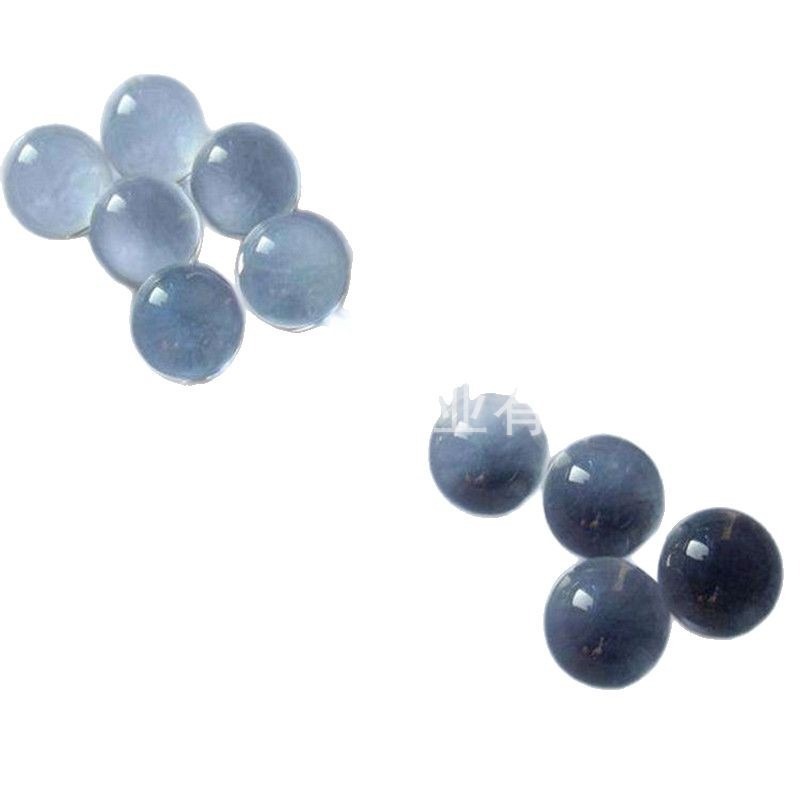 Cuentas de vidrio de 6-13 mm, transparentes, ecológicas, bolas de vidrio de 14 mm y 16 mm, blancas, negras, verdes, venta al por mayor.