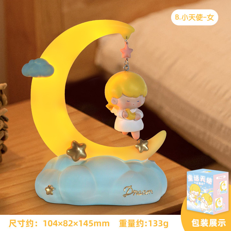 Fairy Tale Angel Little Night Lantern-B female