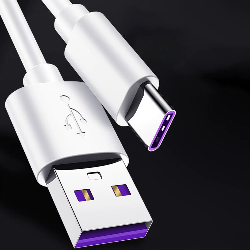 Type-C data cable 5APD fast charging line charging cable applicable Huawei Honor Xiaomi charger line spot wholesale