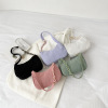 One-shoulder bag for leisure, small handheld shoulder bag, purse, shopping bag, Korean style