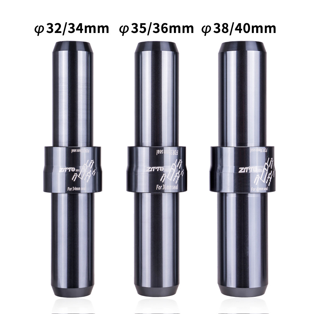 Tocador de bicicleta de montaña, horquilla delantera, sello de aceite, sello de polvo, herramienta de instalación, entrada y mantenimiento 32/34/35/36/38/40