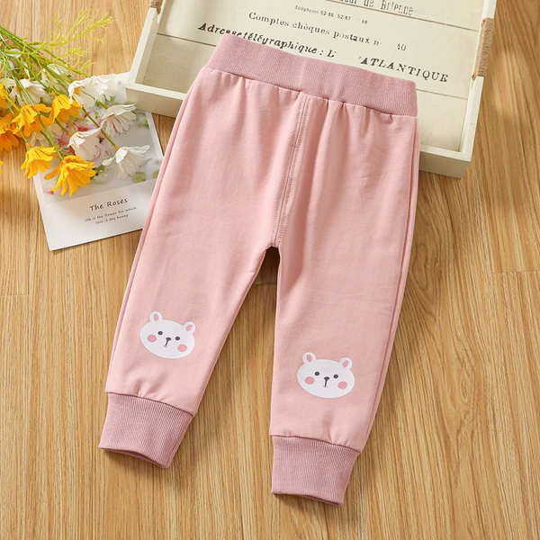 Play pants: pink rabbit