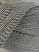 cm10腰捆绑带宽包边绑腿人字纹绑斜纹棉布条包边带浅灰色条详情