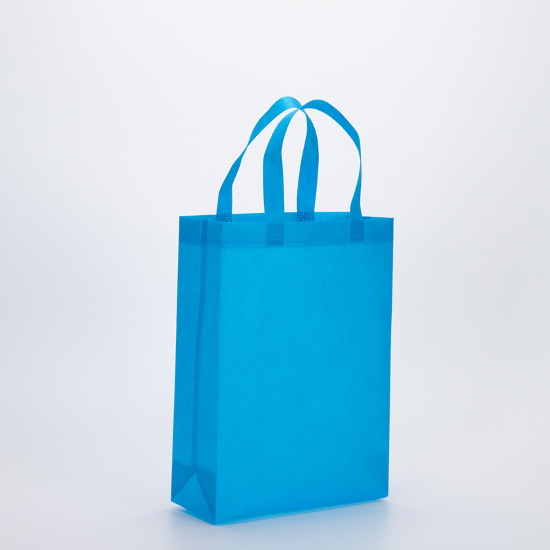 Bolsas de tela no tejida en stock con fondo lateral al por mayor bolsas de compras ecológicas Bolsas de regalo de Acción de Gracias personalizadas