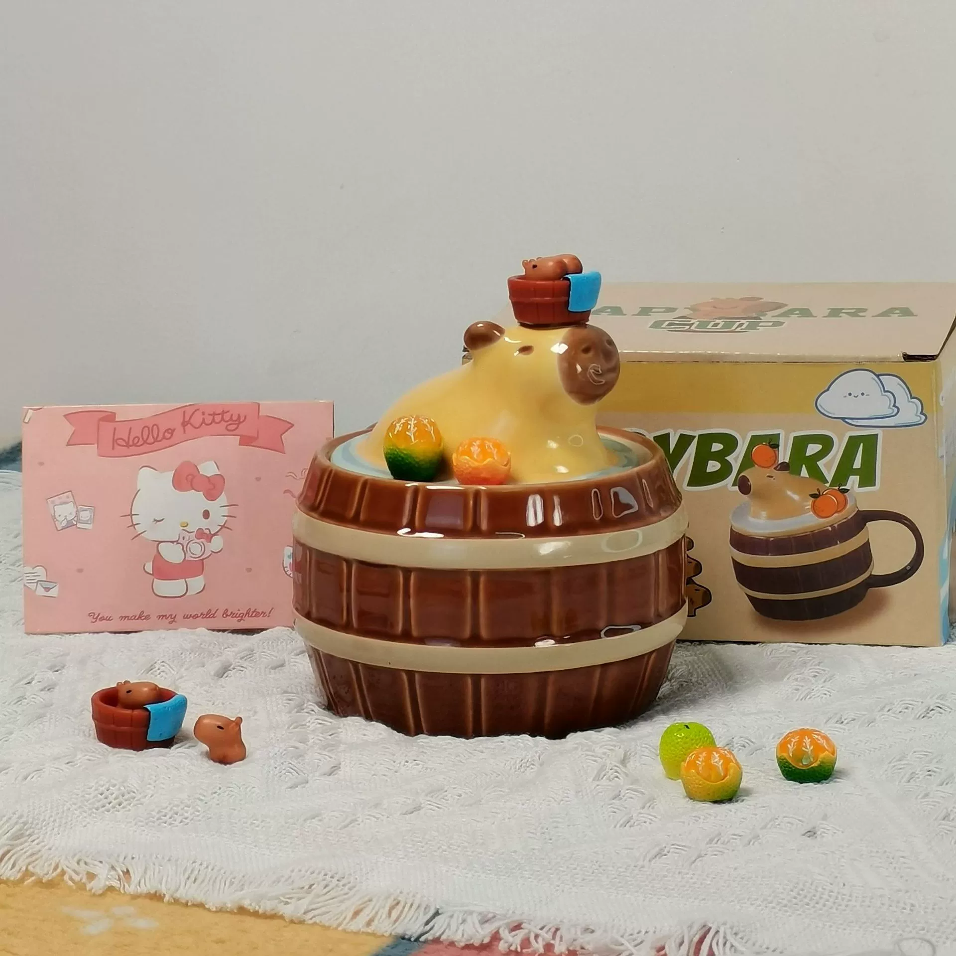 Кружка, капибара капи́бара, керамическая чашка высокого качества, милый креативный подарок на день рождения для девушек