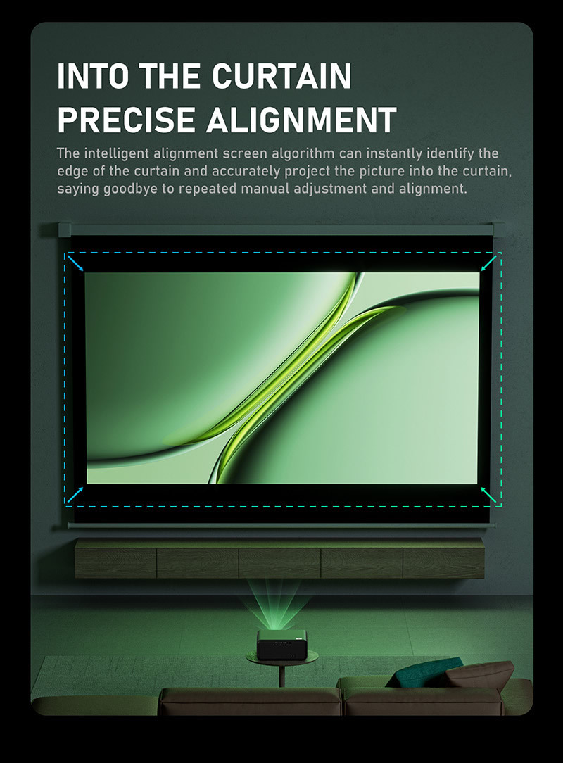 厂家外贸直供迷你微型投影仪投影仪家用高清1080p白天直投.