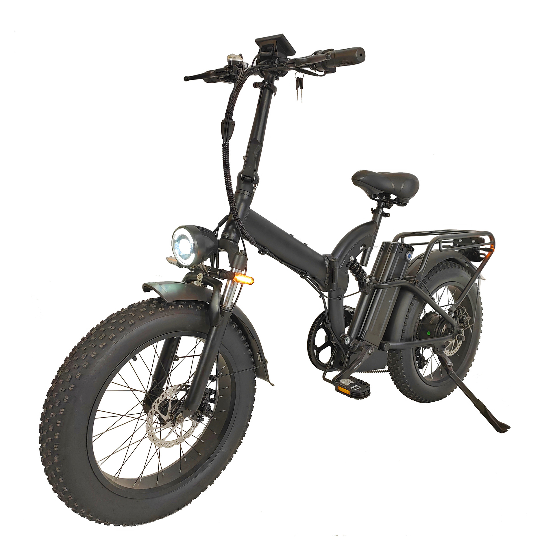 Take-out delivery electric vehicle assembly Snow Beach folding electric bicycle torque sensing power electric vehicle