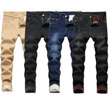 I 27817 Stretch Fleece Jeans Men's Pants ����ţ�п� �羳����