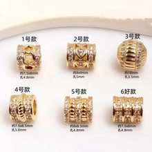 14K����ɫ �ʯ�U����A������� diy��朴����Ʒ���ɢ�����