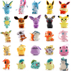 卸売りスポットかわいい小動物ぬいぐるみぬいぐるみストラップ5インチシリーズ人形機人形人形