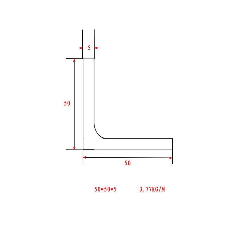 欧标角钢规格50x50x5加工批发价格折弯打孔