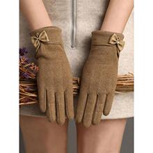 K 43491 Rabbit fleece touch glove ���޴������׿羳����ͨ