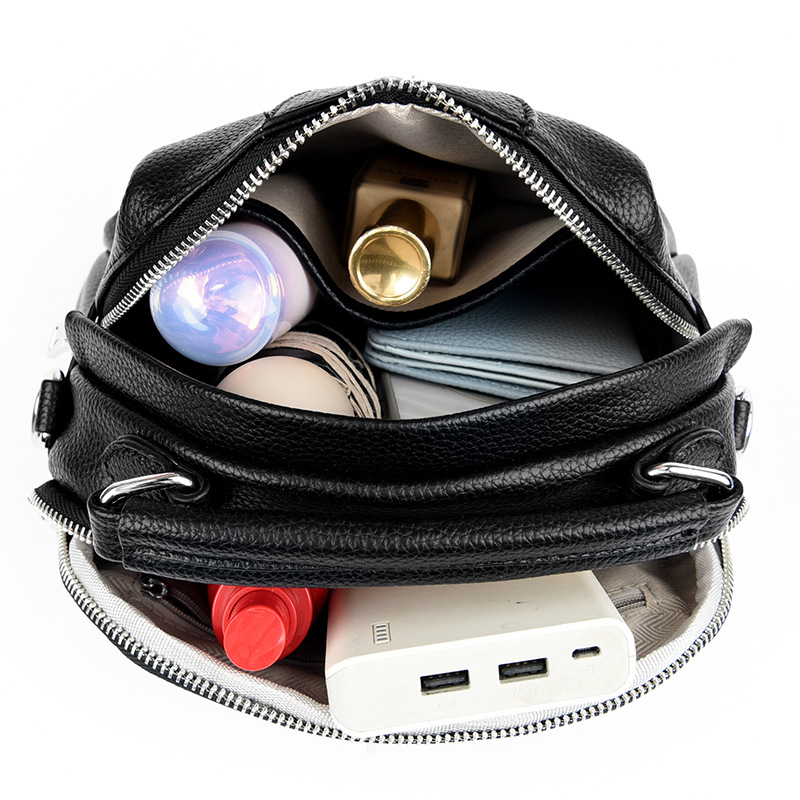 Bolso de mujer 2024 nueva moda de moda versátil gran capacidad europea y americana retro versátil bolso de mano de hombro único