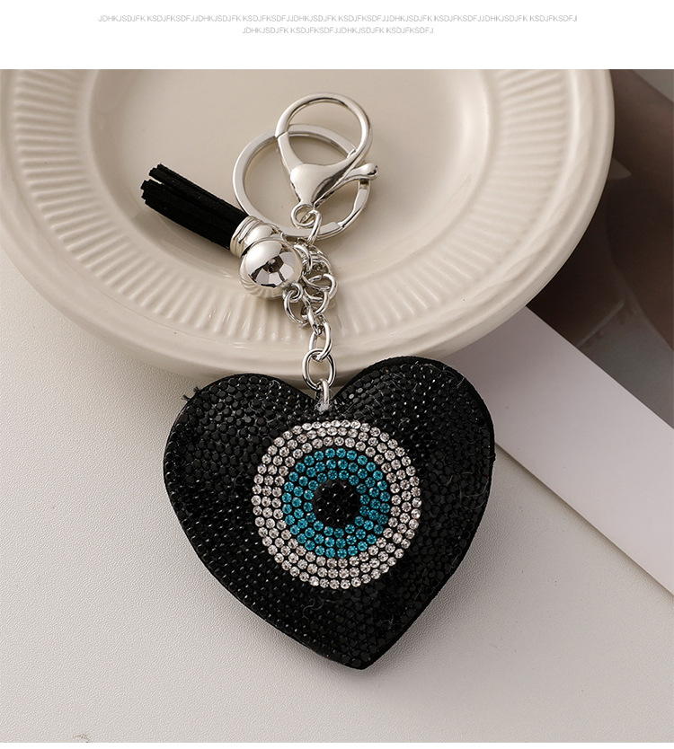 Modern Style Alloy Devil's Eye Men's Bag Pendant Keychain display picture 6