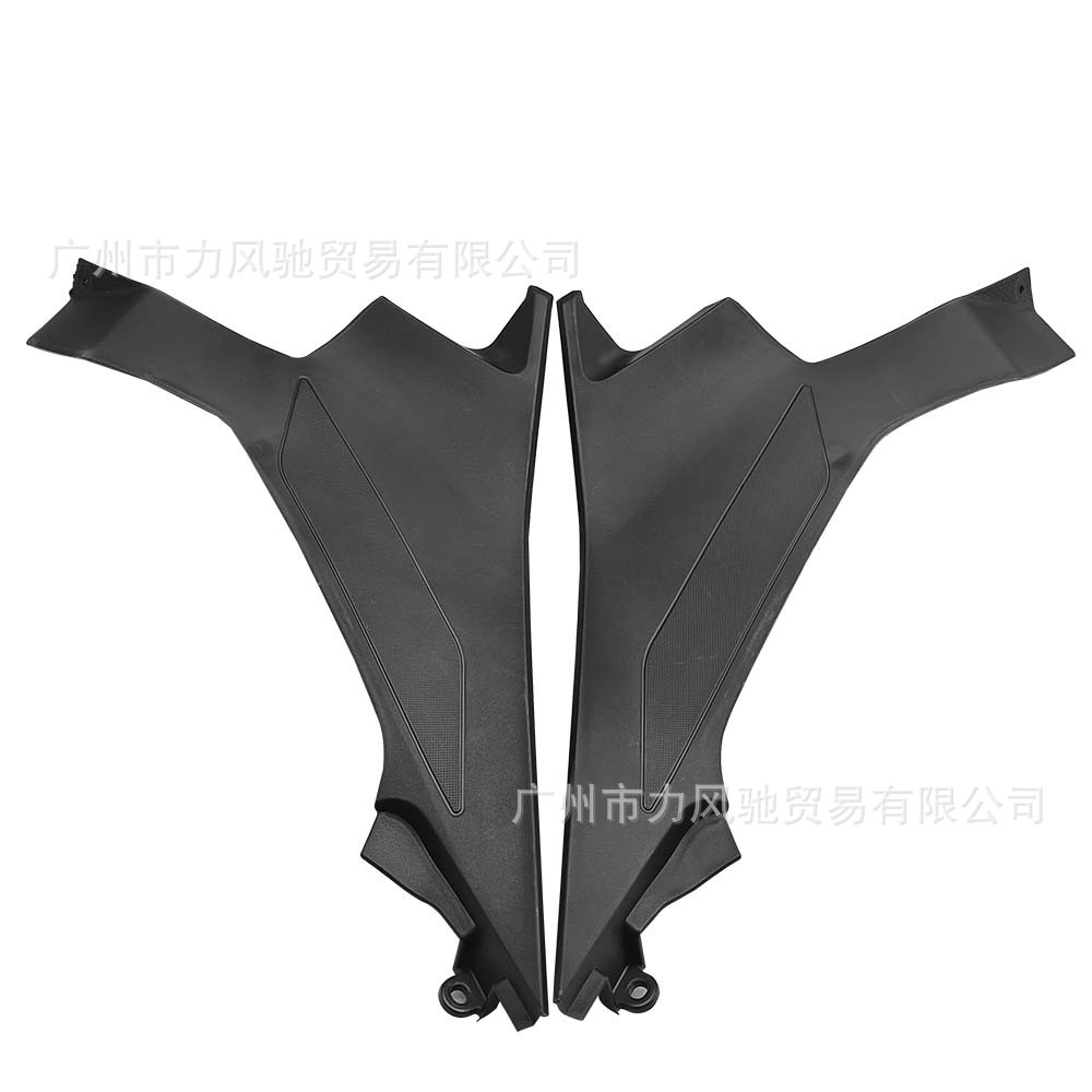 Adecuado para Kawasaki Ninja ninja400 18-22 modificado izquierda y derecha tapa del tanque de combustible placa lateral Shell negro