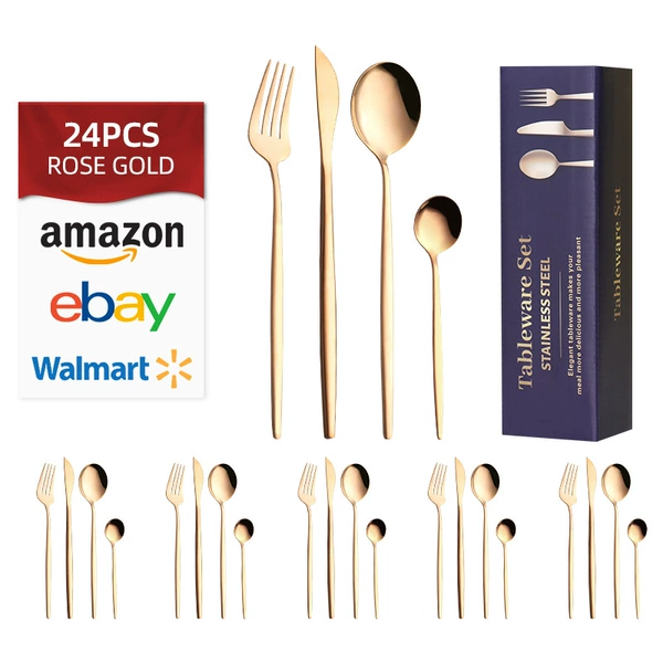 Golden set, pink gold