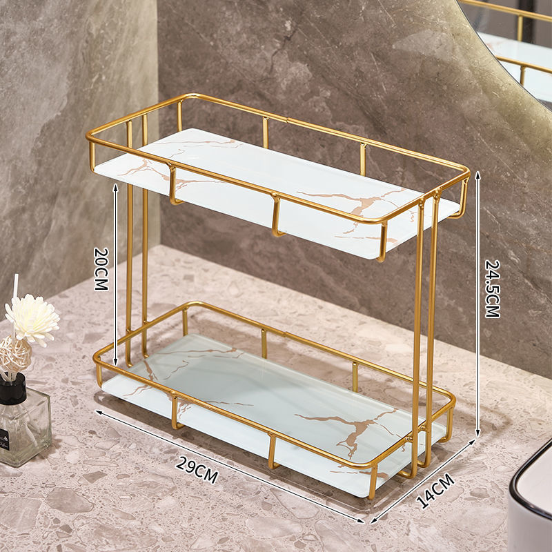 Estante de almacenamiento para baño, lavabo, caja de cosméticos, inodoro, estante de almacenamiento para baño, diseño de estilo nórdico