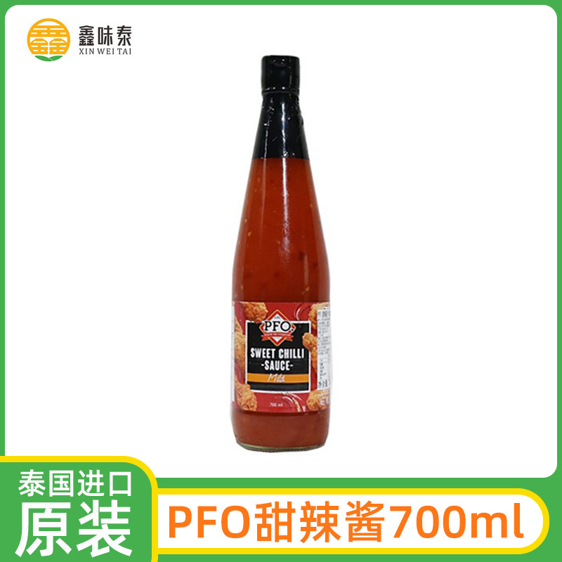 PFO甜辣酱700g*12瓶 泰国进口鸡酱调味料 炸鸡春卷 烧烤点蘸烹饪