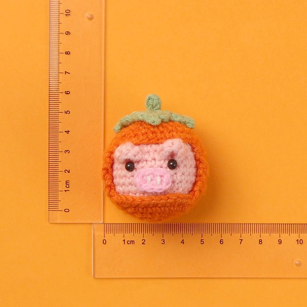 Яблоко, подвеска handmade, клубника, вязаная брелок, подсолнух, оптовая