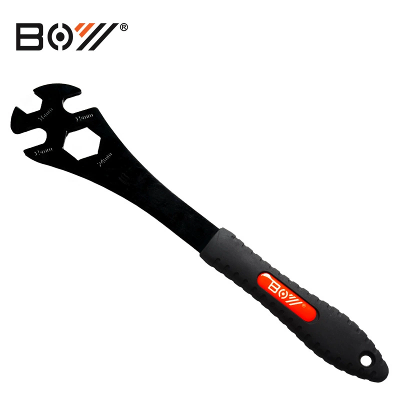 Многофункциональный ключ для педалей велосипеда BOY, ручной, с пятью насадками