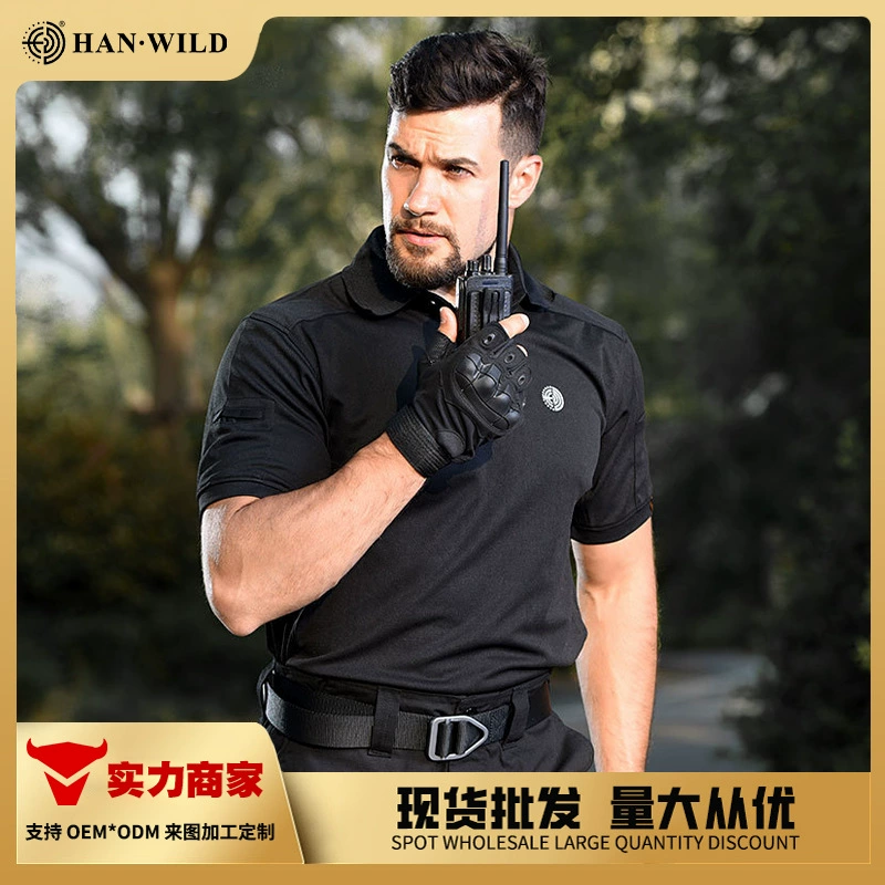 Дышащая футболка Hye для мужчин и женщин, тактическая рубашка для занятий спортом на открытом воздухе P0l0, летняя камуфляжная одежда с короткими рукавами и лацканами, быстросохнущая одежда