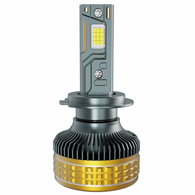 Transfronterizos 320W tres tubos de cobre del automóvil condujo H7H1 alta potencia de alta luz condensada H4 transformar el faro láser LED
