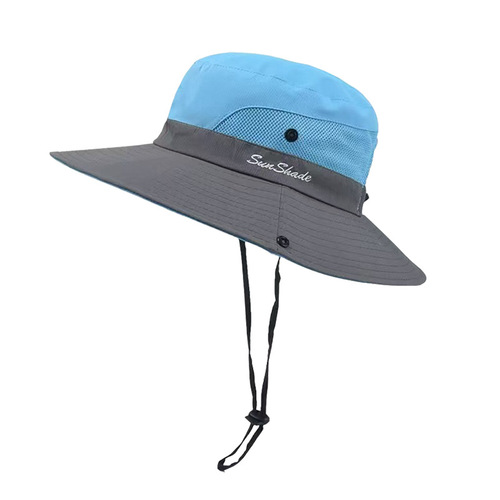 Outdoor travel fishing high-quality appearance sun hat full sun protection UV shield fishing hat