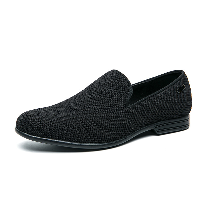 Zapatos Lofu simples y transpirables para hombres de talla grande transfronterizos 2024 primavera y otoño nuevos zapatos Lofu casuales de negocios para hombres