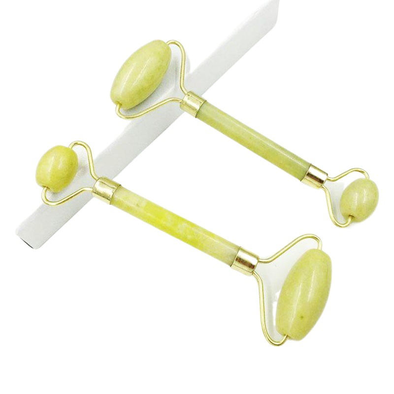Rodillo de contenedor de belleza natural Jade rodillo de contenedor de belleza natural Xiuyu contenedor de belleza masaje facial palo de belleza