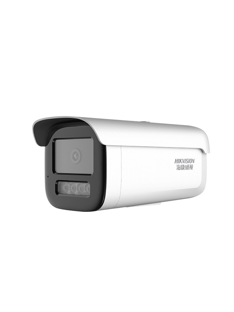 海康威视200万400万全彩监控摄像头有线内置录音POE室外防水3T46W