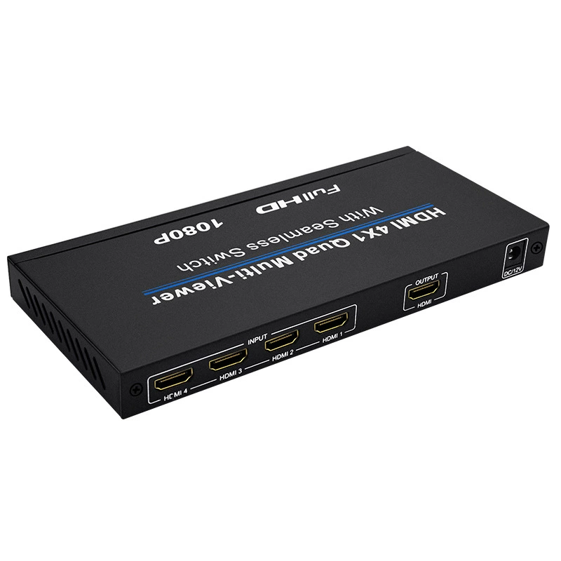 Разветвитель HDMI на 4 порта, высокочеткое разделение экрана 4-way 1080P, игра Dungeon Legend, удаление кирпичей