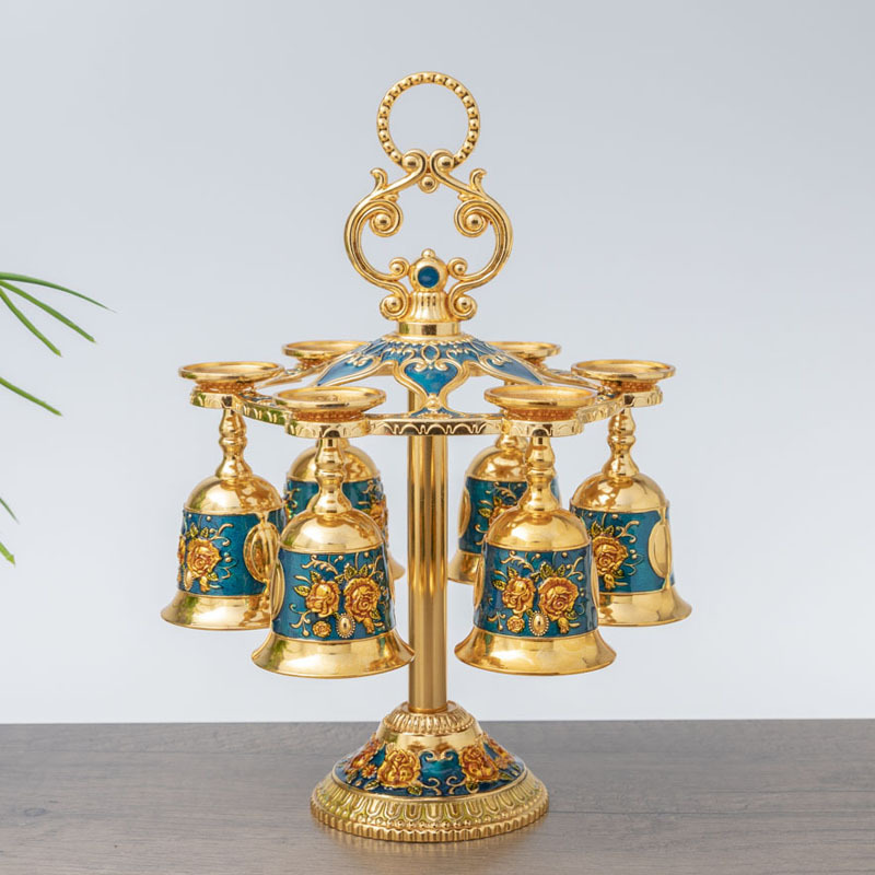 Nordic Luz de lujo regalo Copa traje decoración del metal vino blanco taza colgando espíritus taza al por mayor