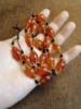 Onyx agate necklace, natural ore, accessory from pearl, pendant, wholesale