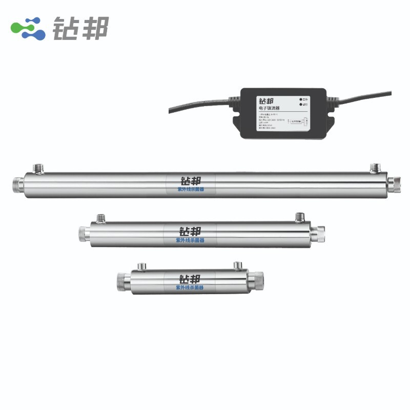 Wholesale Commercial Water Supply 16w25w Water Sterilizer Equipment Small 304 Stainless Steel Pipeline Uv Sterilizer